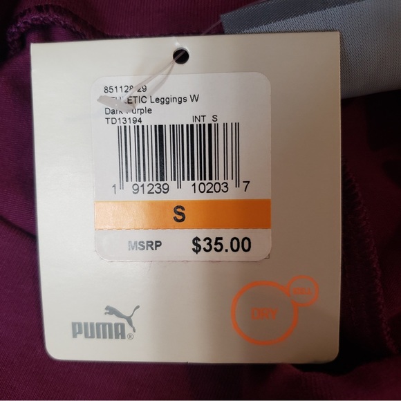 Puma • Purple Tight Pants - Picture 6 of 6